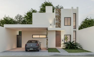 CASA EN PREVENTA EN PRIVADA NADIRA CONKAL.