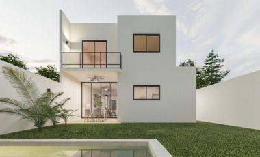 CASA EN PREVENTA EN PRIVADA NADIRA CONKAL.