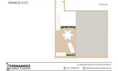 PH DE 3 AMBIENTES A ESTRENAR CON JARDIN Y TERRAZA EN VENTA. FLORIDA OESTE