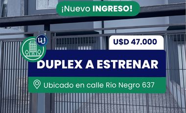 Duplex a estrenar de 65MÂ²