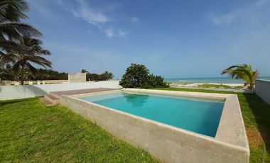CASA DE PLAYA EN RENTA AMUEBLADA O SIN MUEBLES, CIUDAD DEL  CARMEN, CAMPECHE