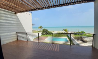 CASA DE PLAYA EN RENTA AMUEBLADA O SIN MUEBLES, CIUDAD DEL  CARMEN, CAMPECHE