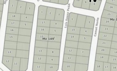 TERRENO EN CAMET NORTE A 500 METROS DEL MAR
