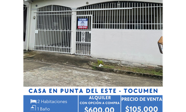 SE VENDE O SE ALQUILA CON OPCIÓN A COMPRA - EN PUNTA DEL ESTE