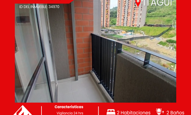 Arriendo Apartamento Itagui Sector El Guayabo