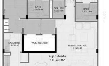 VENTA - PISO 4 AMBIENTES