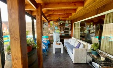 CASA DE 2 PISOS EN FRUTILLAR ALTO, VILLA ALEGRE