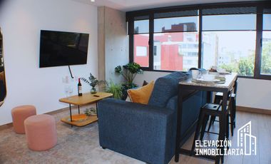 Loft en renta con amenidades Roma