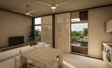 Departamento de 2 Habitación en Venta con Vista a la laguna de Bacalar