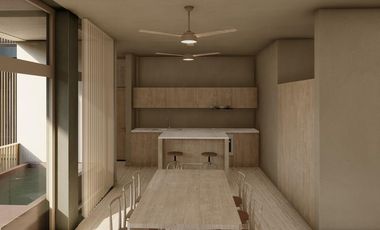 Departamento de 2 Habitación en Venta con Vista a la laguna de Bacalar