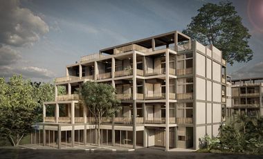 Departamento de 2 Habitación en Venta con Vista a la laguna de Bacalar