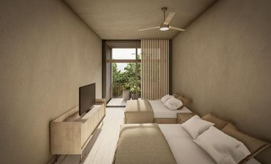 Departamento de 2 Habitación en Venta con Vista a la laguna de Bacalar