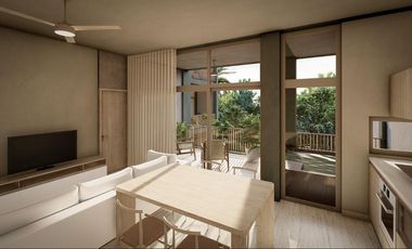 Departamento de 2 Habitación en Venta con Vista a la laguna de Bacalar