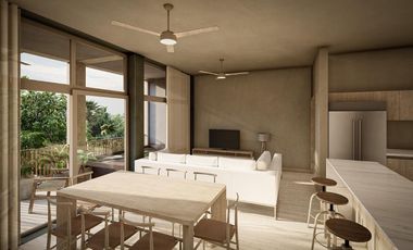 Departamento de 2 Habitación en Venta con Vista a la laguna de Bacalar