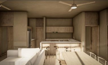Departamento de 2 Habitación en Venta con Vista a la laguna de Bacalar