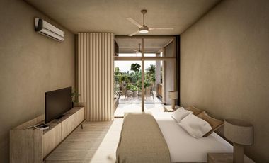 Departamento de 2 Habitación en Venta con Vista a la laguna de Bacalar