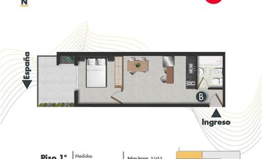 Venta Deptos Monoambientes 1 Dormitorio 2 Dormitorios Centro Rosario Amenities