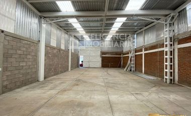 BODEGA EN RENTA UBICADA EN EL TEJOCOTE