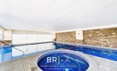 Departamento Garden en renta o venta con jardín en Bosque Real, Green 22