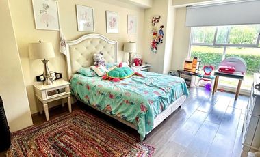 Departamento Garden en renta o venta con jardín en Bosque Real, Green 22