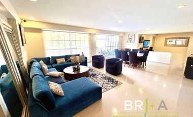 Departamento Garden en renta o venta con jardín en Bosque Real, Green 22