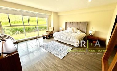 Departamento Garden en renta o venta con jardín en Bosque Real, Green 22