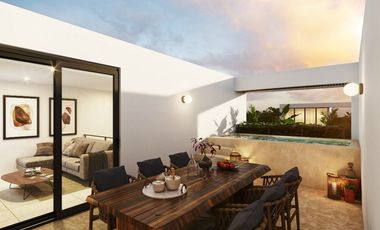 BONA: Departamento de 2 habitaciones en Temozón Norte, Mérida!