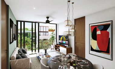 BONA: Departamento de 2 habitaciones en Temozón Norte, Mérida!