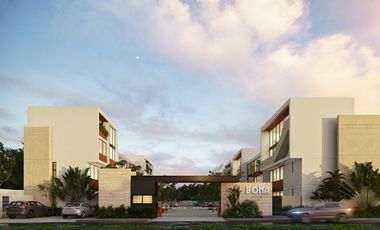 BONA: Departamento de 2 habitaciones en Temozón Norte, Mérida!
