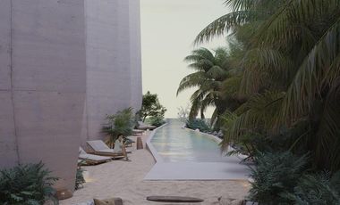 Departamento de Inversión en Holbox a Pie de Playa