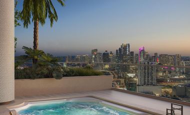 DEPARTAMENTO EN VENTA EN MIAMI 1 HABITACIÓN CON BAR, JACUZZI, ALBERCA