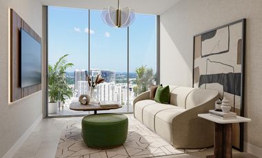 DEPARTAMENTO EN VENTA EN MIAMI 1 HABITACIÓN CON BAR, JACUZZI, ALBERCA