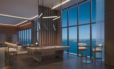 DEPARTAMENTO EN VENTA EN MIAMI 1 HABITACIÓN CON BAR, JACUZZI, ALBERCA