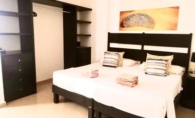 RENTA DEPARTAMENTO 2 RECAMARAS 2 BAÑOS CENTRO PLAYA DEL CARMEN