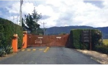 VENTA LOTE 3.284m2  CONDOMINIO CAMPESTRE VIA SIBERIA - TENJO