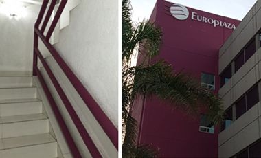 OFICINA EDIFICIO EUROPLAZA INMEDIATO A VALLE  87.55 M2  LISTA PARA OCUPARCE