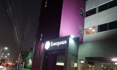 OFICINA EDIFICIO EUROPLAZA INMEDIATO A VALLE  87.55 M2  LISTA PARA OCUPARCE