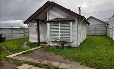 CASA DE 1 PISO EN VALLES DE PIRUCO RIO BUENO AMPLIO TERRENO