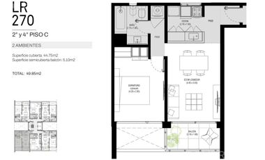 Departamento en  venta