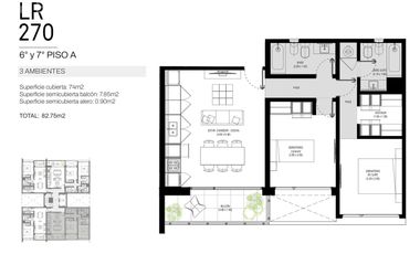 Departamento en  venta