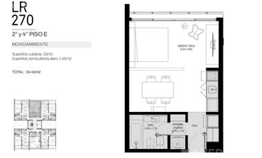 Departamento en  venta
