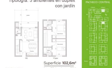 Departamento  en Venta ubicado en General Pacheco, Tigre, Anticipo 30% y saldo 100 cuotas .