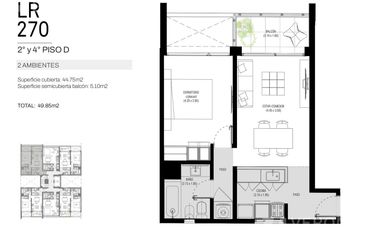 Departamento en  venta