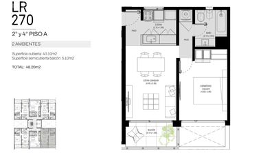 Departamento en  venta