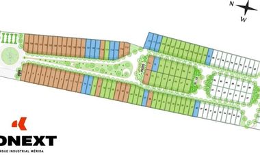 Terreno Industrial en Venta en Konext Parque Industrial, Oncan - Tixkokob
