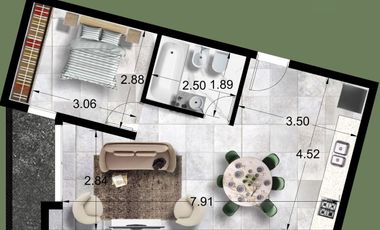 Departamento venta city bell, en construcción