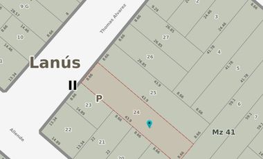 Venta Cocheras Fijas y Departamento en Block Sobre Amplio Lote