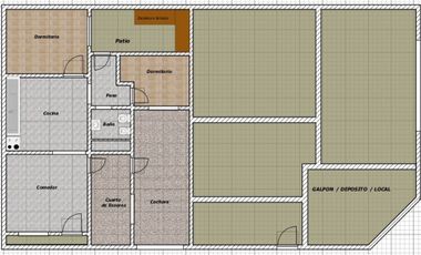 Venta Casa 3 Amb. con Garaje y Galpón &quotOportunidad"