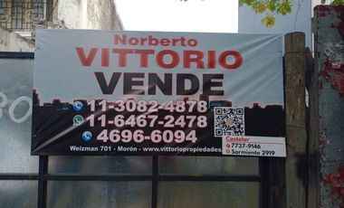 VENTA - LOTE 345 M² MORON CENTRO