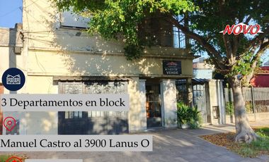 OPORTUNIDAD 3 DEPARTAMENTOS JUNTOS EN BLOCK